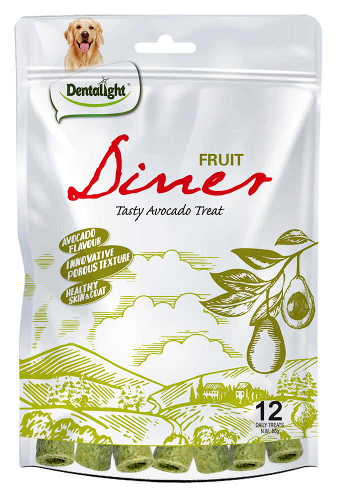 Fruit Diner Tasty Avocado Treat 108g for Dogs ×12pcs - Animall Philippines