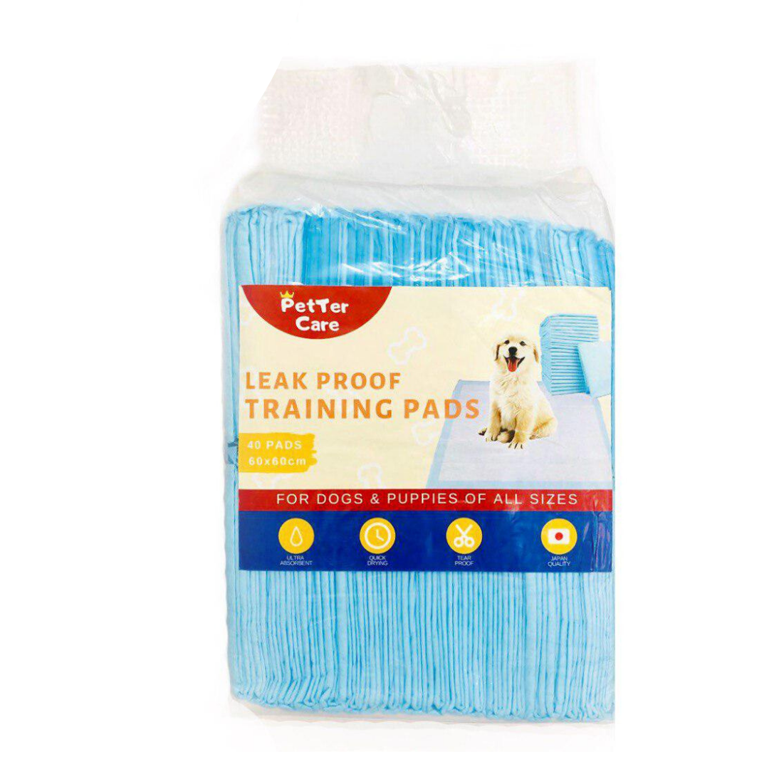 Petter Dog Training Pads - Large (60x60cm) 40 Pads - Animall Philippines