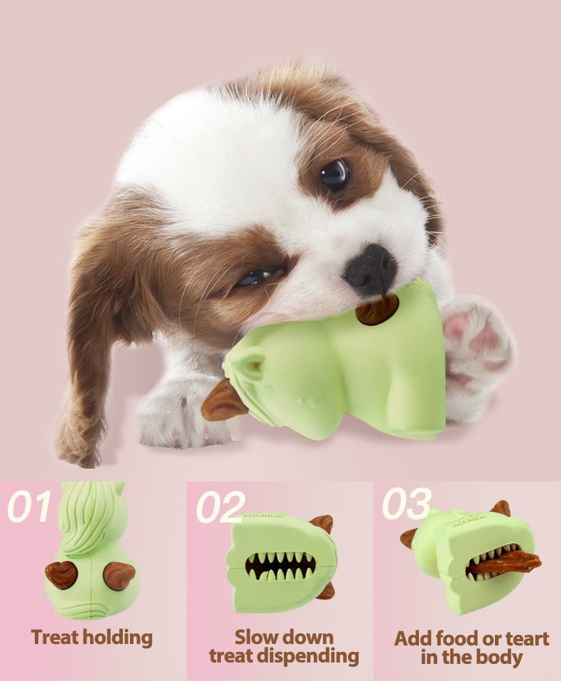 Natura Nourish Treatricks 2-in-1 Unicorn Toy with Dental Treats